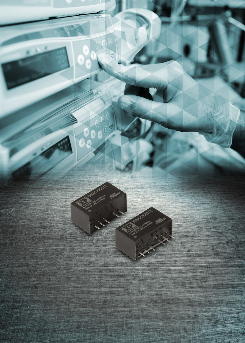 XP Power's compact 1W and 2W DC-DC converters target medical apps